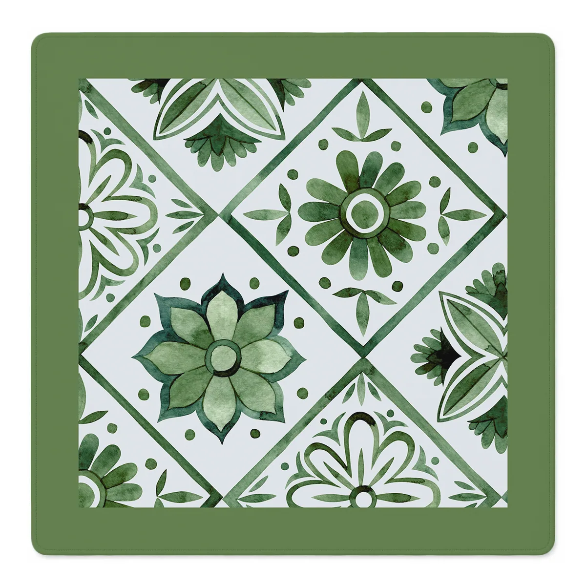 Flower Tile Power |Green
