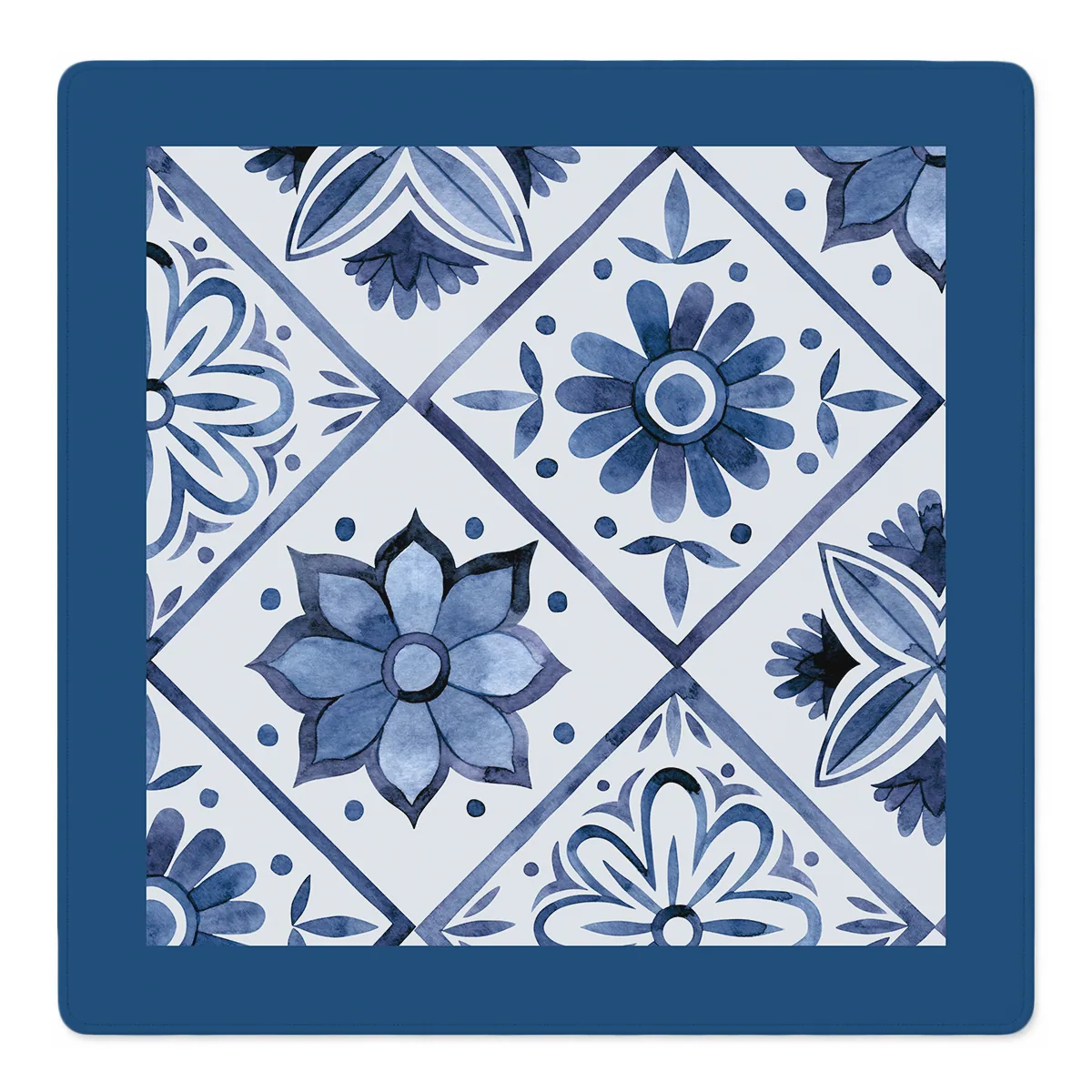 Flower Tile Power | Blue