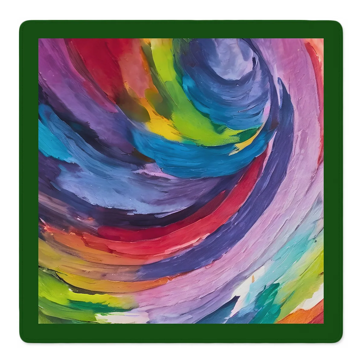 Brush Hour Green Border