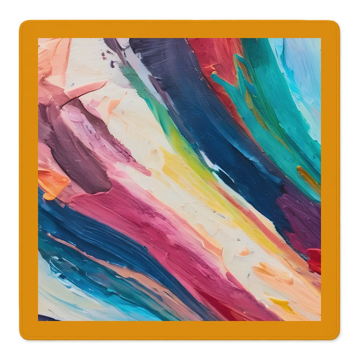 Stroke of Genius Orange Border