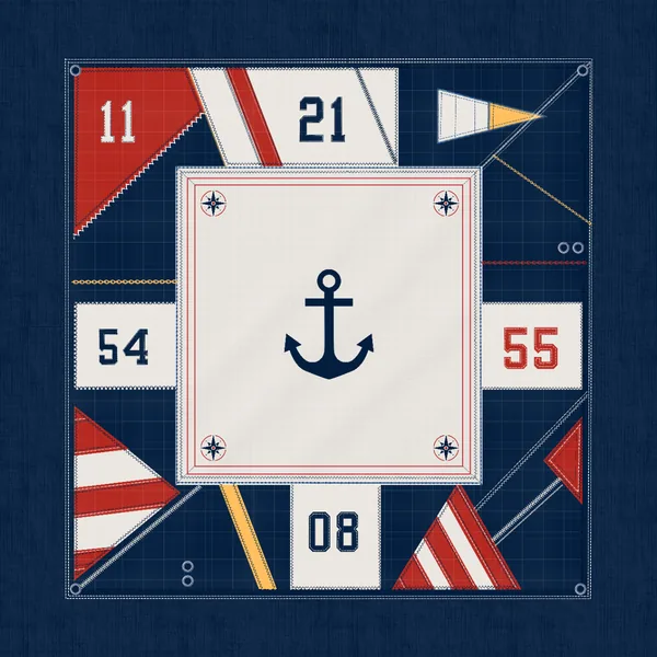 Anchor Management | 33"x 33" SI Signature™ faux leather