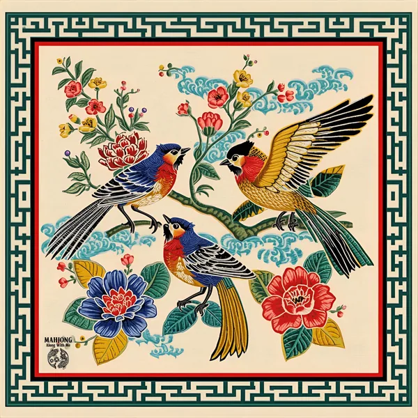 Embroidery In Flight IN STOCK