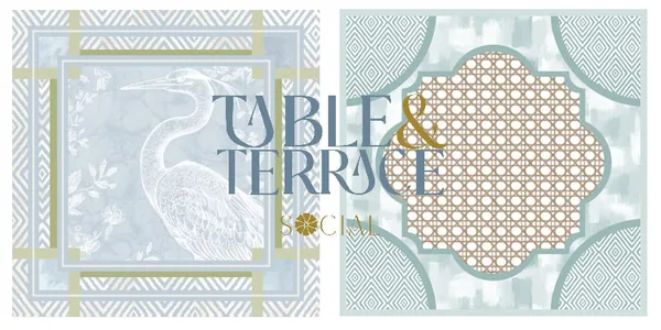 White Heron Mat