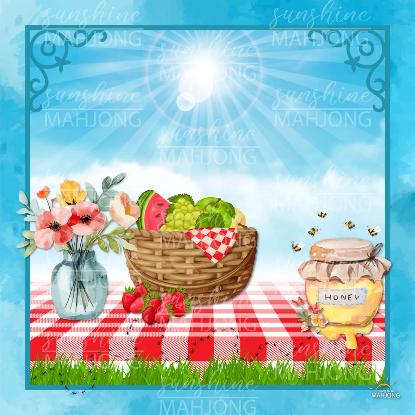 One Summer's Day- Blue