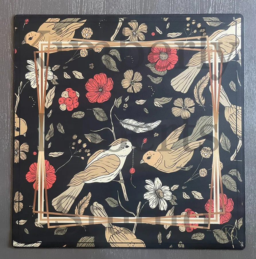 Midnight Aviary Mahjong Mat
