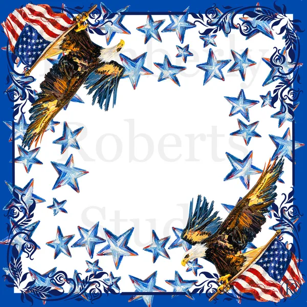 Patriotic Mahjong Mahjong Mat
