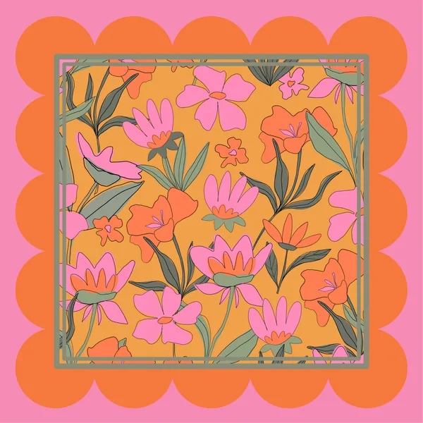 Flowers Mahjong Mat