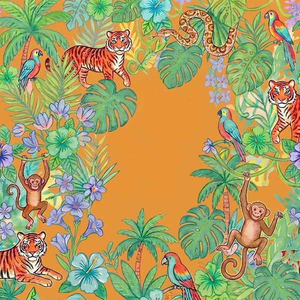 Jungle Fever Mahjong Mat