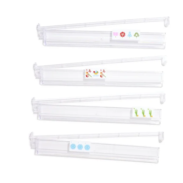 Mahjong Tile Racks / Pushers — Clear