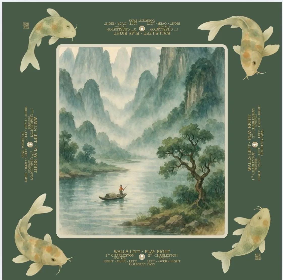 BacktoMahj — Serenity Mahjong Mat