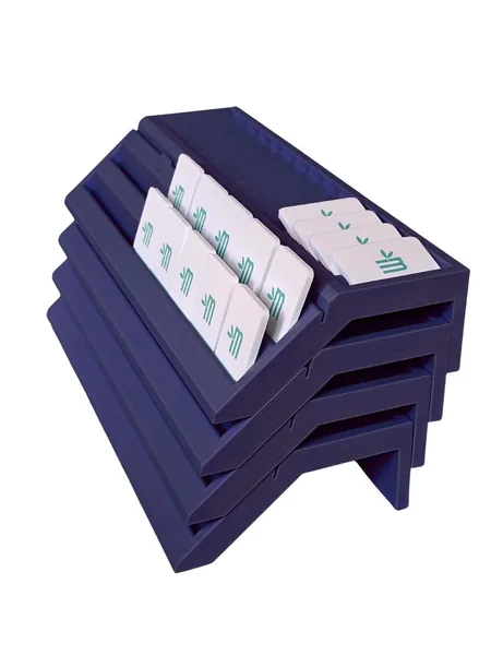 MahjForAll — Bon Voymahj Travel Mahjong Racks, Set of 4
