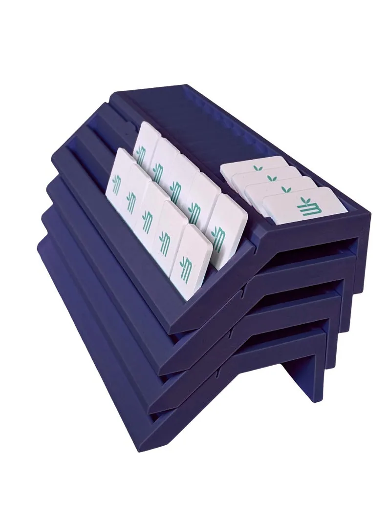 MahjForAll — Bon Voymahj Travel Mahjong Racks, Set of 4