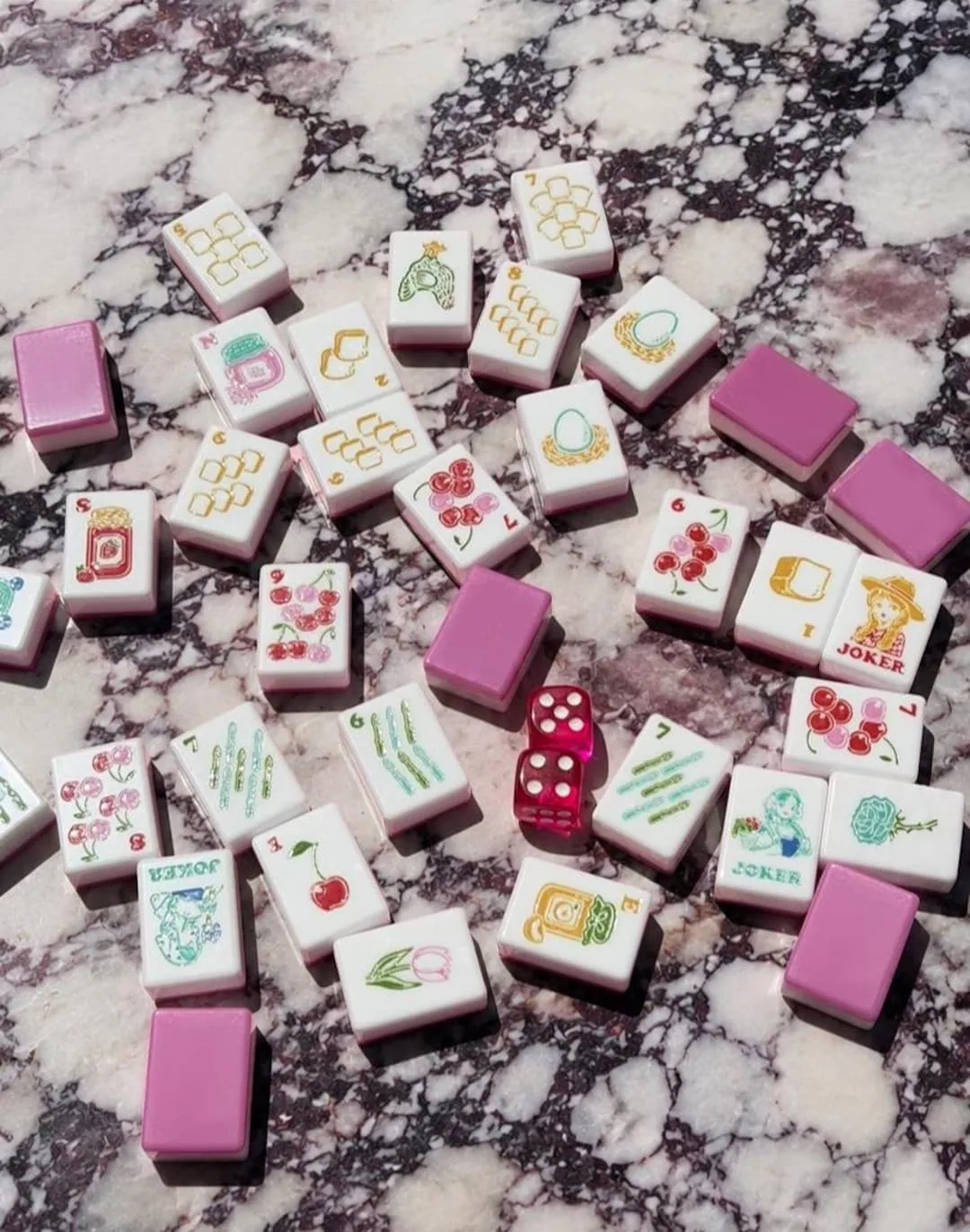 Bloomjong — Farmers Market American Mahjong Set Collection