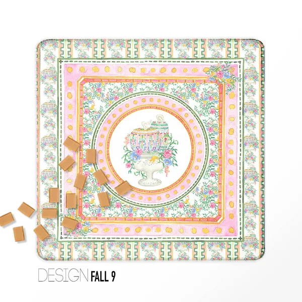 Fall Mahjong Mats - Design 9
