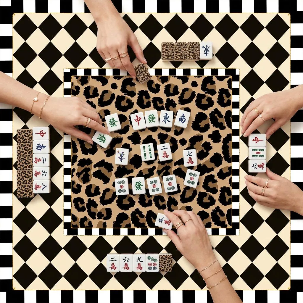 Custom Mahjong Mat, Ava