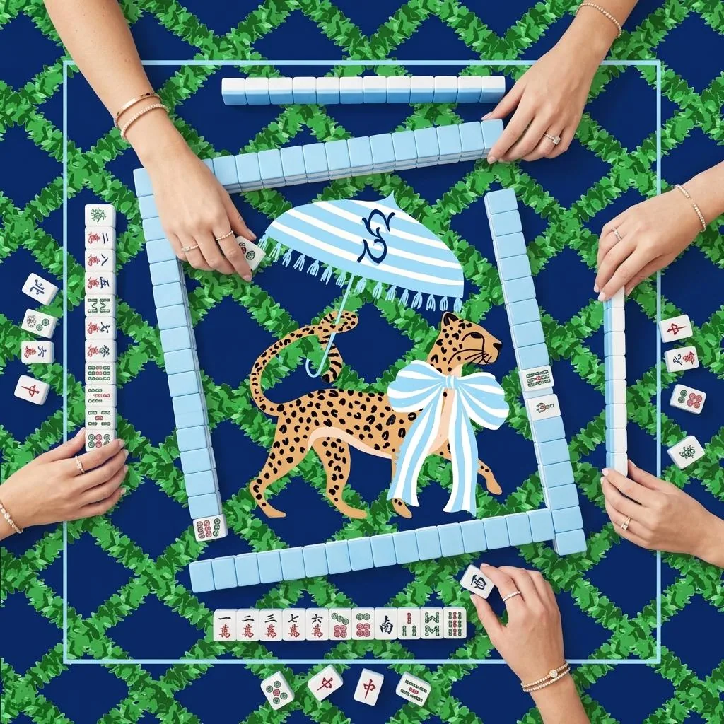 Custom Mahjong Mat, Trixie