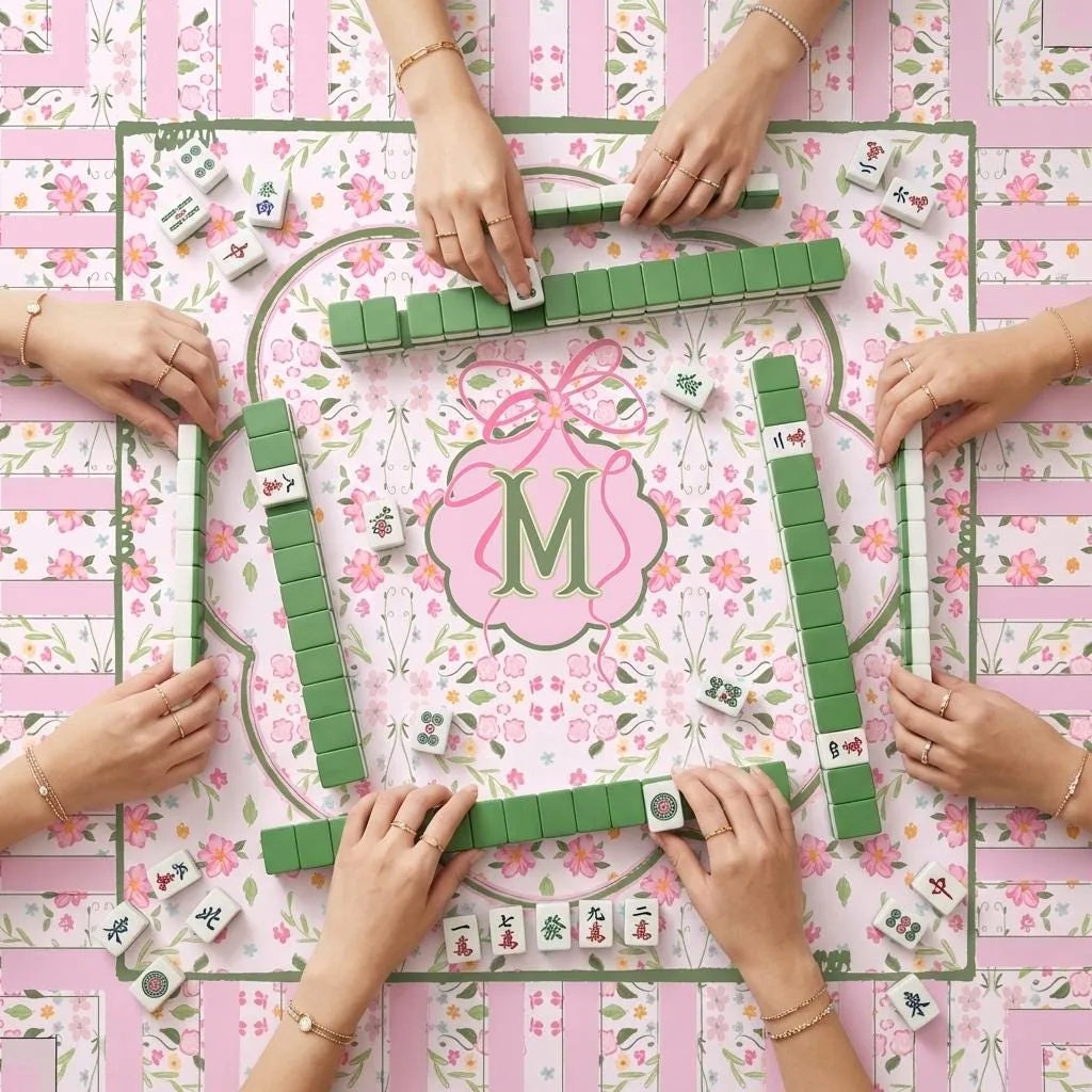 Custom Mahjong Mat, Pinkie