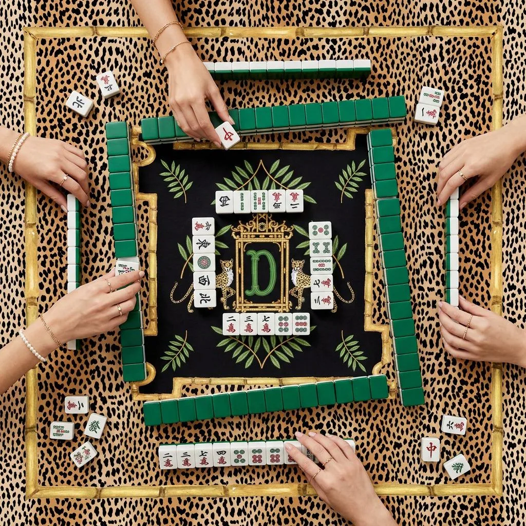 Custom Mahjong Mat, Romy