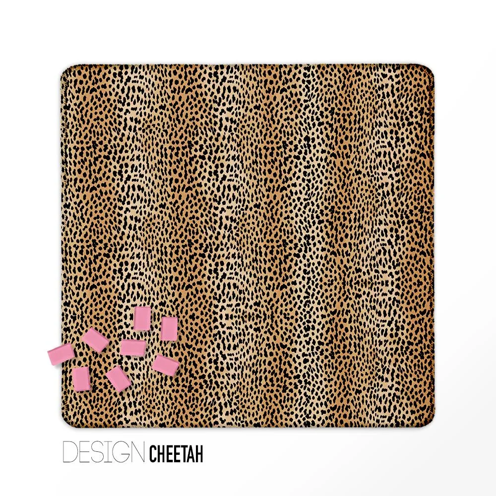 Custom Mahjong Mat, Animal Print - Cheetah