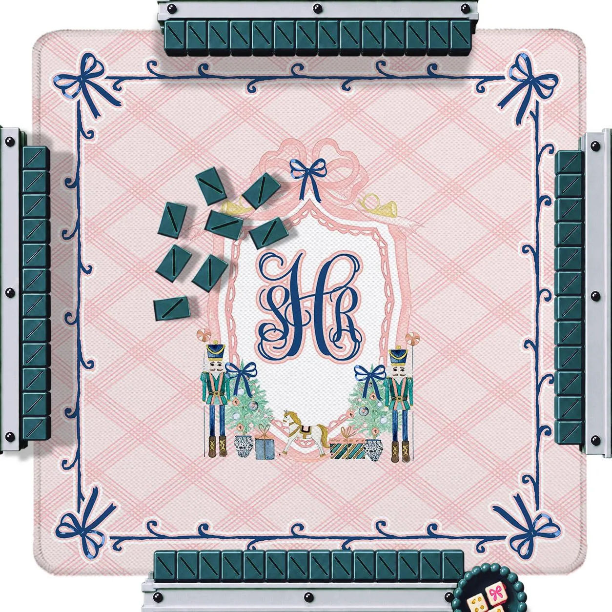 Christmas Custom Mahjong Mat - Cheer