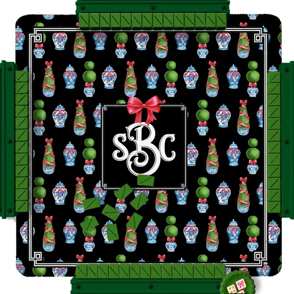 Christmas Custom Mahjong Mat - Noel