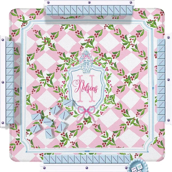 Christmas Custom Mahjong Mat - Festive