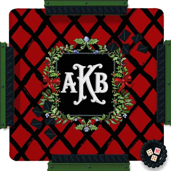Christmas Custom Mahjong Mat - Jingle