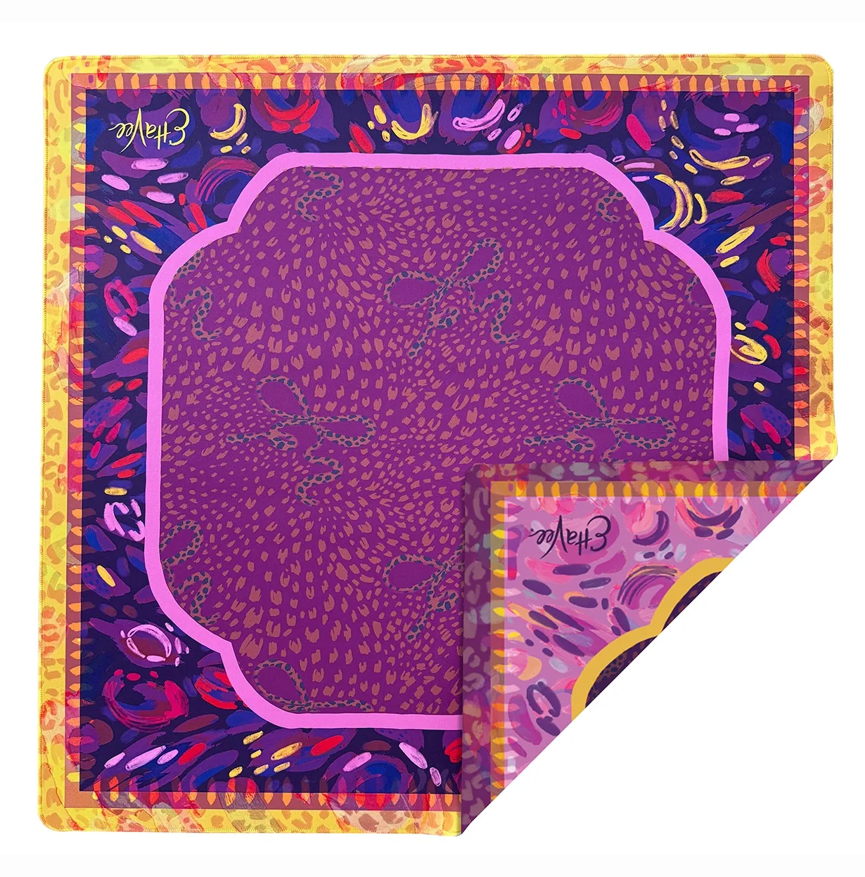 EttaVee "Leo Lady" Double-Sided Mahjong Mat
