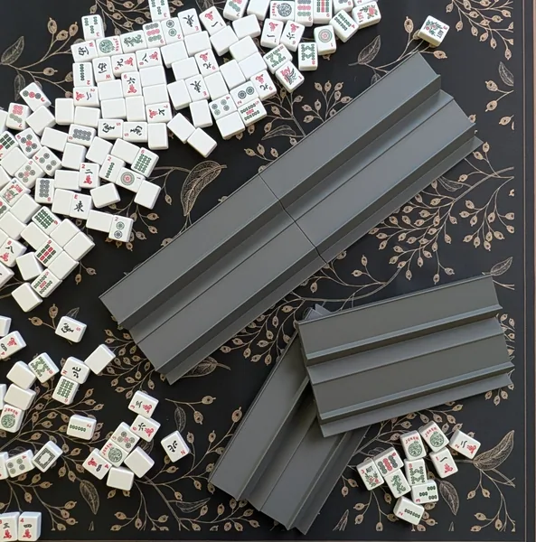Double Mahjong Racks - 19"