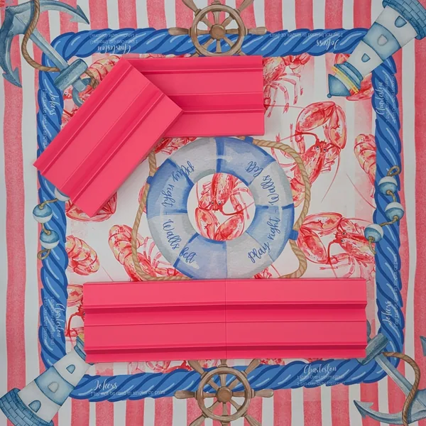 Double Mahjong Racks - 21"