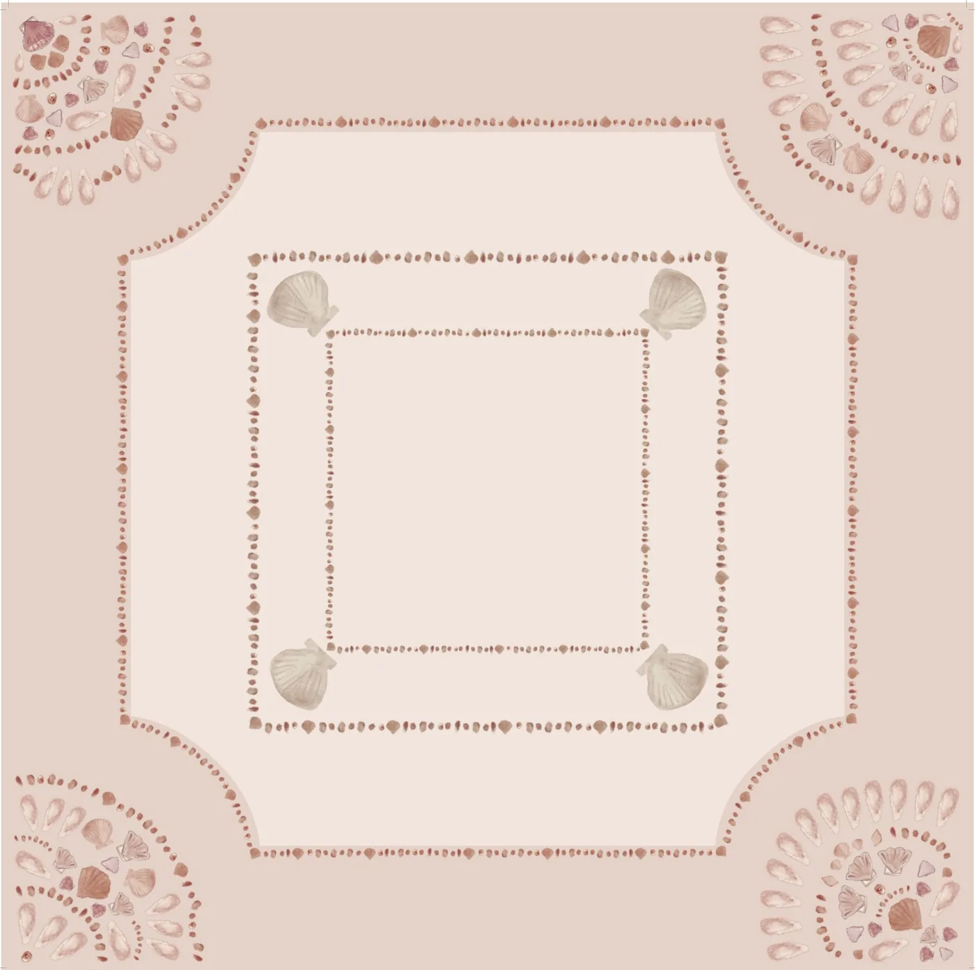 The Sailor's Valentine Mahjong Mat
