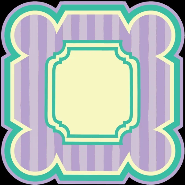 Lavender Stripe Gaming Mat by Lulu Powers