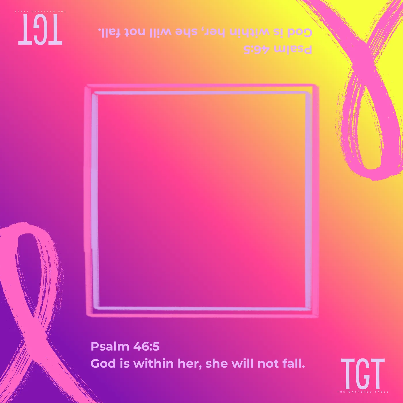 Strength & Hope Mahjong Mat (Breast Cancer Awareness)