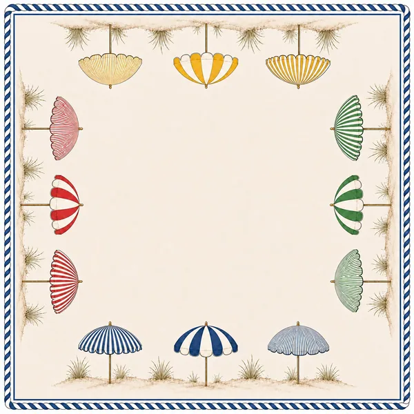 Jersey Shore Umbrella Mahjong Mat