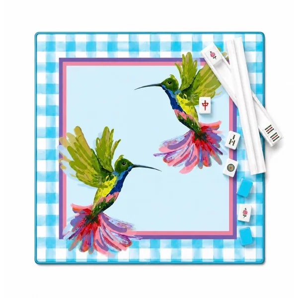 Hummingbirds Mahjong Mat