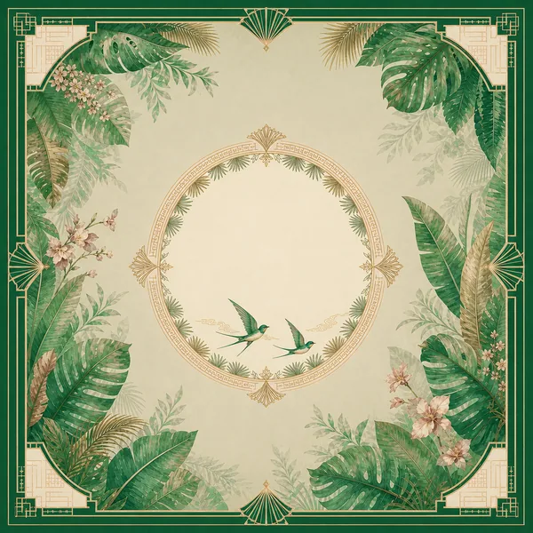 Garden Green Conservatory - 17.7oz Leatherette