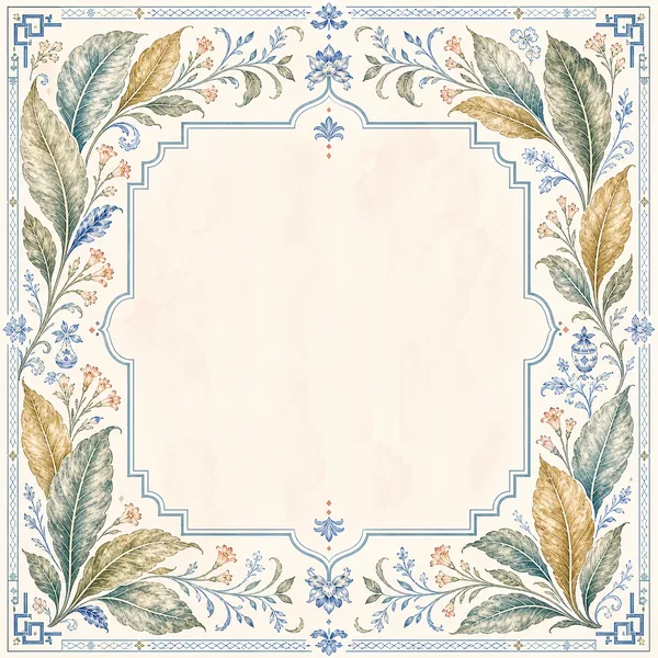 Porcelain Tobacco Garden - 20.6oz Textured Leatherette