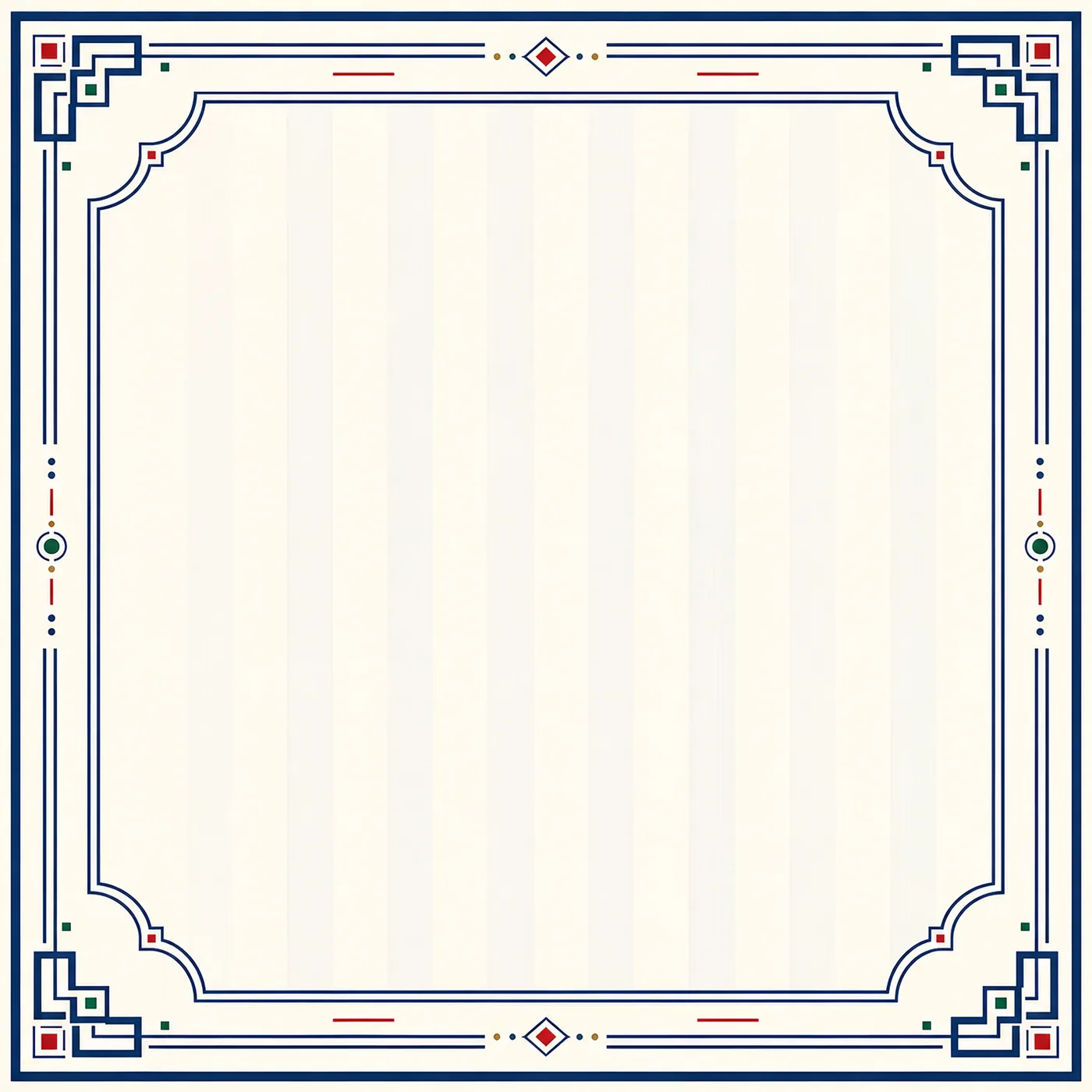Milk White Navy - 20.6oz Textured Leatherette