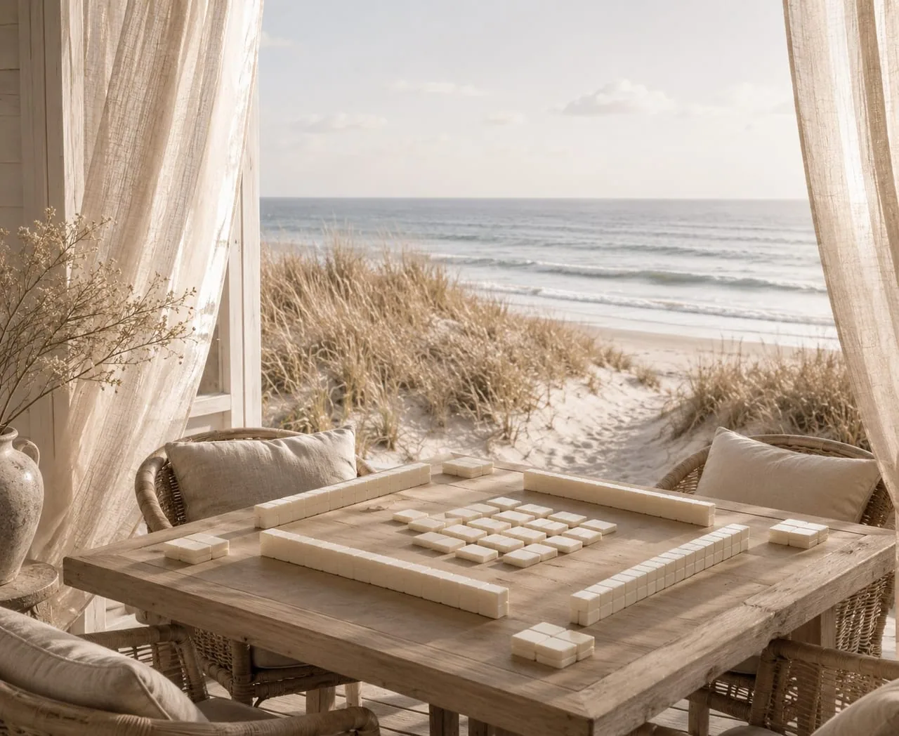 The Coastal Mahjong Set