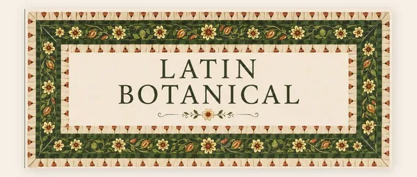 The Latin Botanical Mahjong Set
