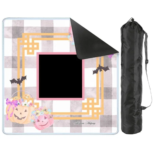 Preppy Candy Pumpkin Mahjong Mat