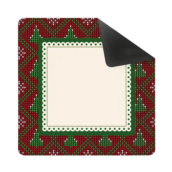 Christmas Knit Mahjong Mat