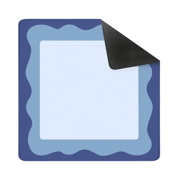 Coastal Blue Ripple Mahjong Mat