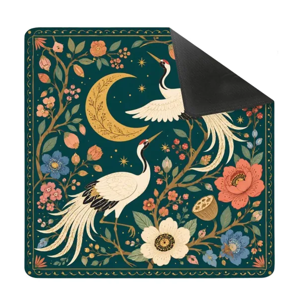 Crane & Moon Mahjong Mat