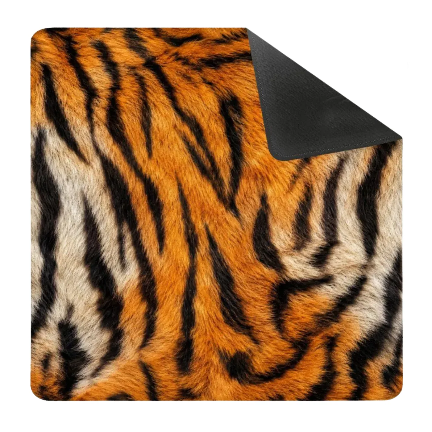 Tiger Print Mahjong Mat