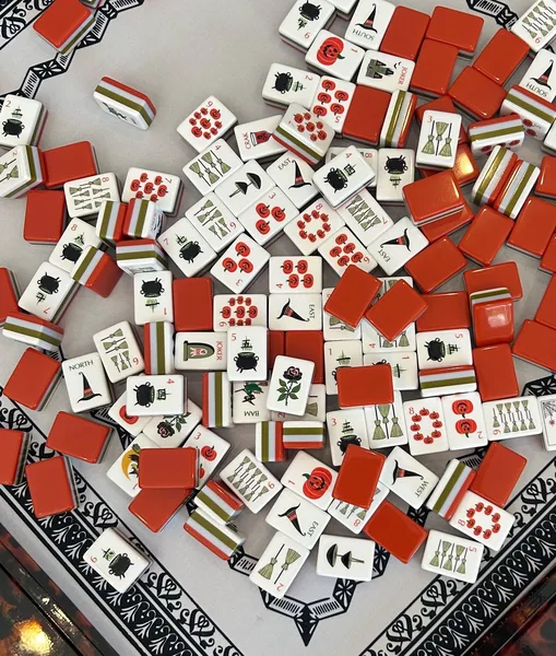 Limited Edition Halloween Mahjong Tiles – Spooky American Mahjong Set