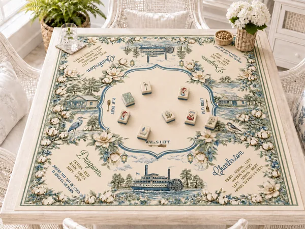The Mahjestic South Mahjong Mat — Player's Edition