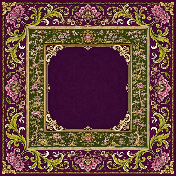 The Empress — Jewel Tone Baroque Mahjong Mat