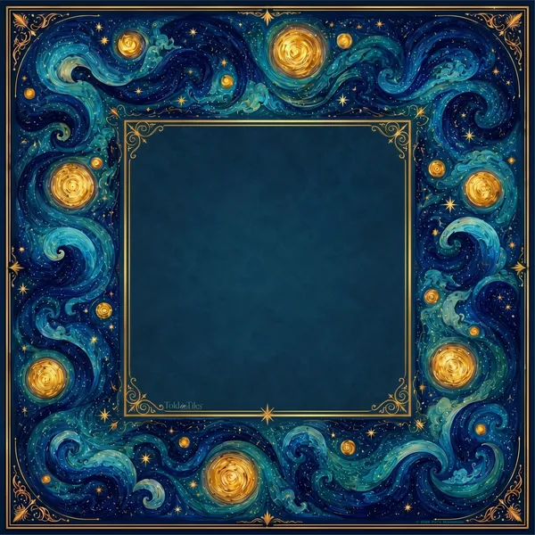 Starry, Starry Night — Van Gogh Mahjong Mat