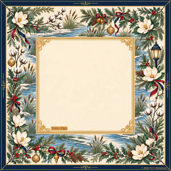 A Mahjestic Christmas — Limited Edition Holiday Mahjong Mat